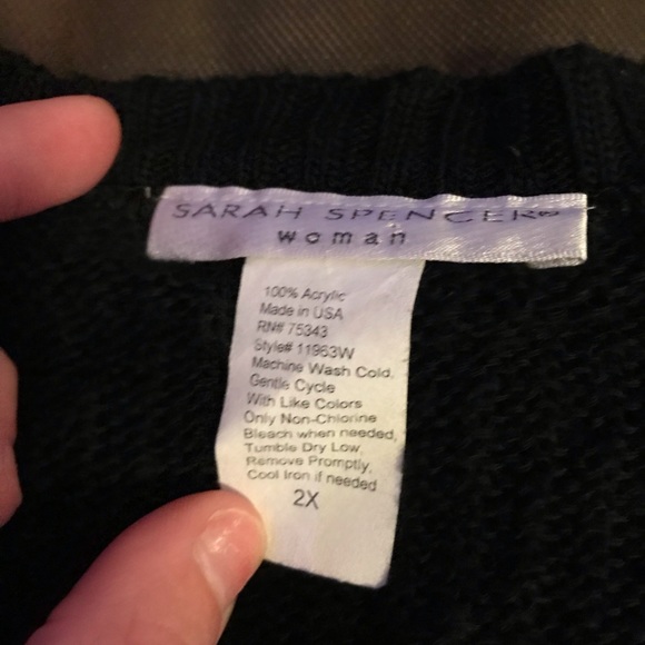 Women’s wide arm sweater - Picture 2 of 2